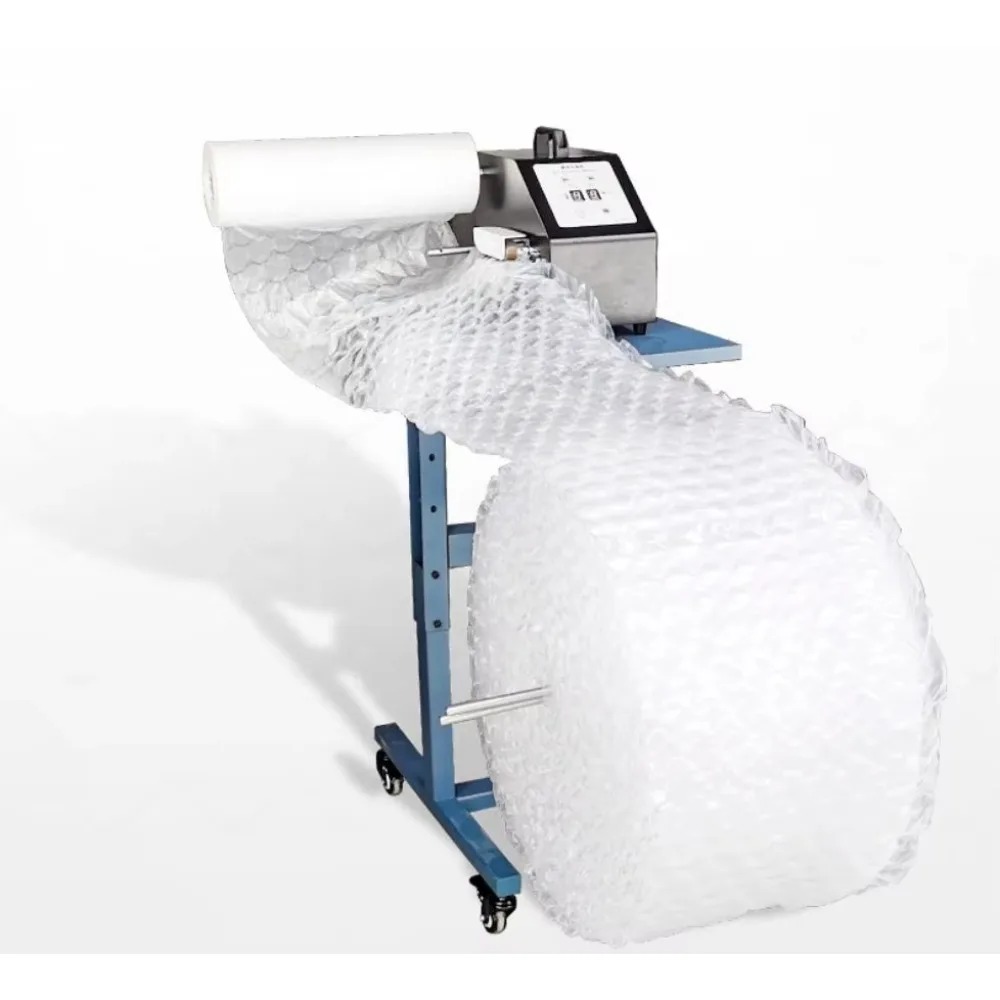 Air Bubble Wrap Roll Packaging - Luftpolsterfolien-Aufblasmaschine für 100 cm breite Luftpolsterfolie