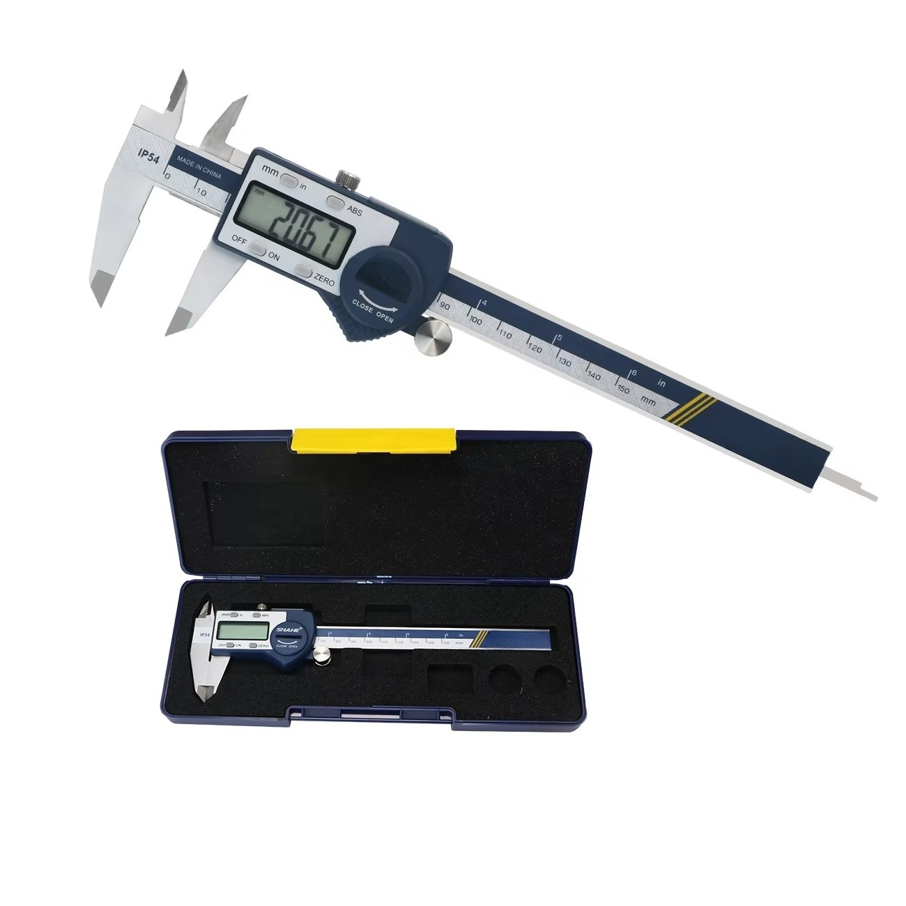 Digital Caliper 150Mm Stainless Steel - IP54 0–150 mm digitaler Messschieber mit