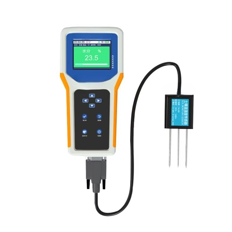 Test Instruments - Bodenfeuchtigkeitserkennungsgerät Bodenfeuchtigkeits- und Temperaturmessinstrument Detektor Bodentestkit