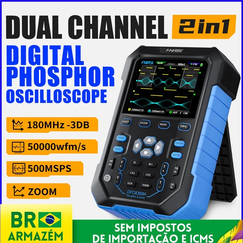 FNIRSI DPOX180H Handgehaltenes – Fnirsi Digital Oscilloscope Handheld Bewertung und Preis