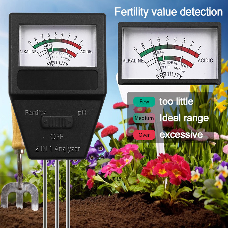2-in-1-Boden-PH-Fruchtbarkeits – Ph Meter Digital Water Tester Bewertung und Preis