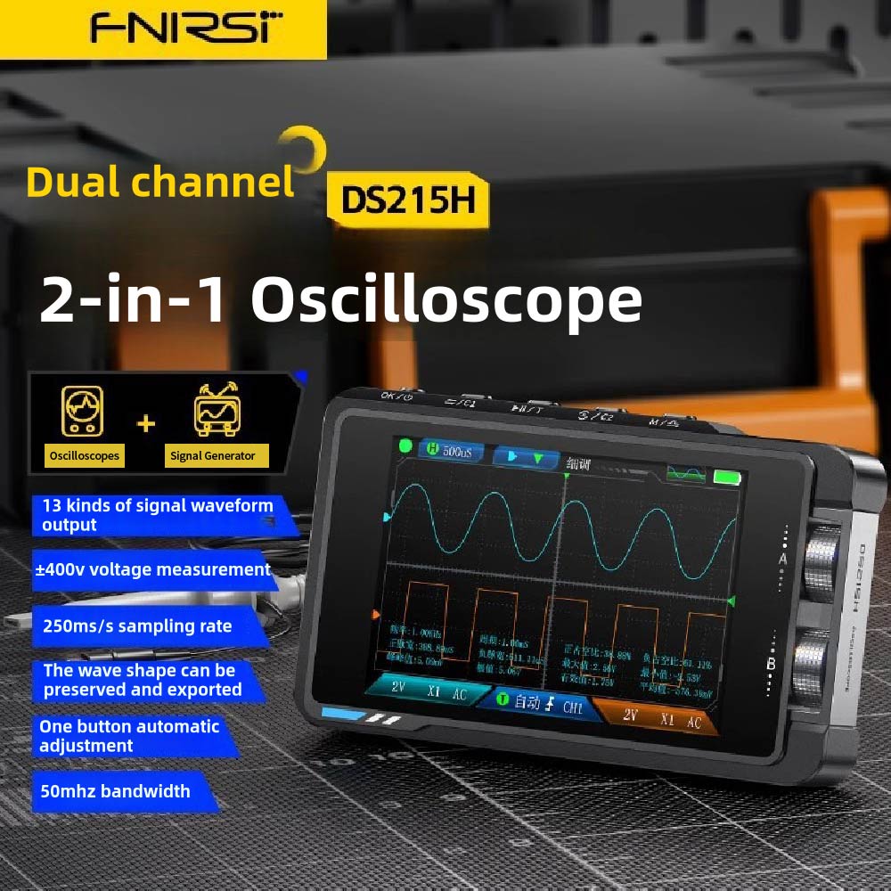 FNIRSI DS215H Tragbares Digita – Fnirsi Digital Oscilloscope Handheld Bewertung und Preis