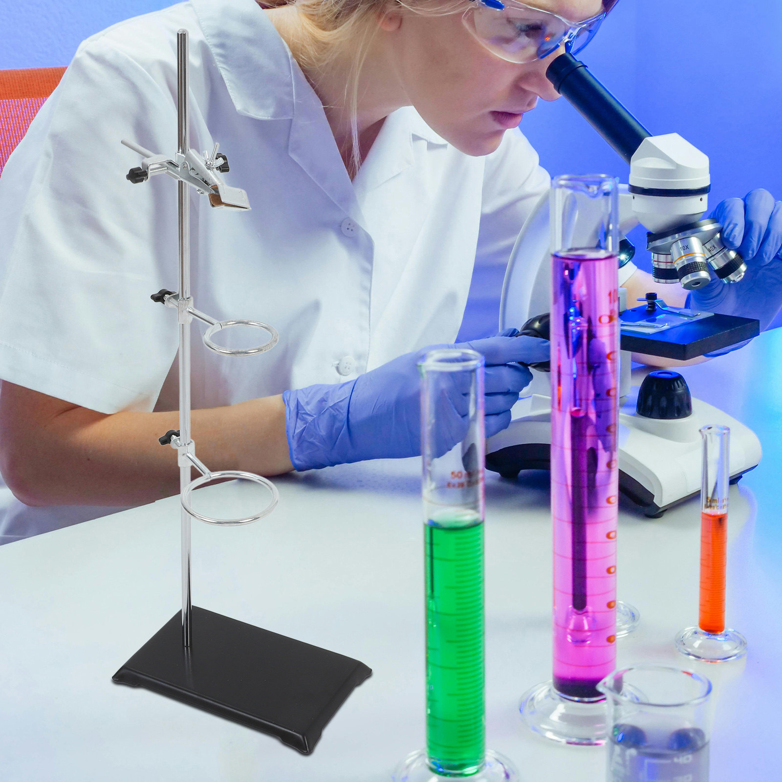Laborringständer aus Eisen und – Lab Equipment Bewertung und Preis