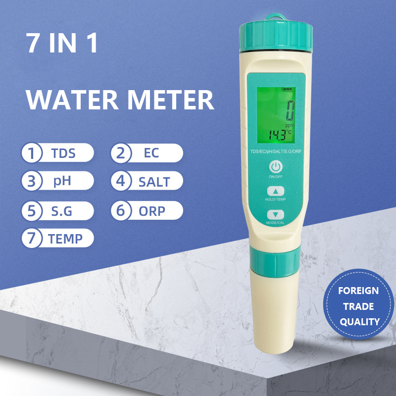 2023 Neuestes 7-in-1 PH / TDS  – Ph Meter Digital Water Tester Bewertung und Preis