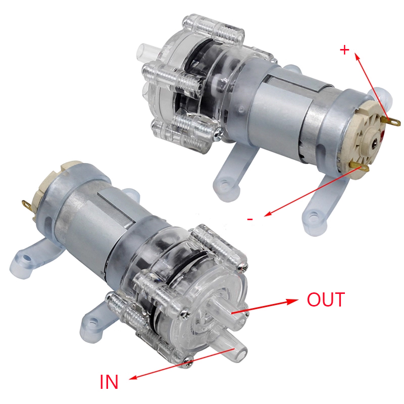 385 DC 6V-12V Hochtemperaturbe – Mini Peristaltic Pump 12V Bewertung und Preis