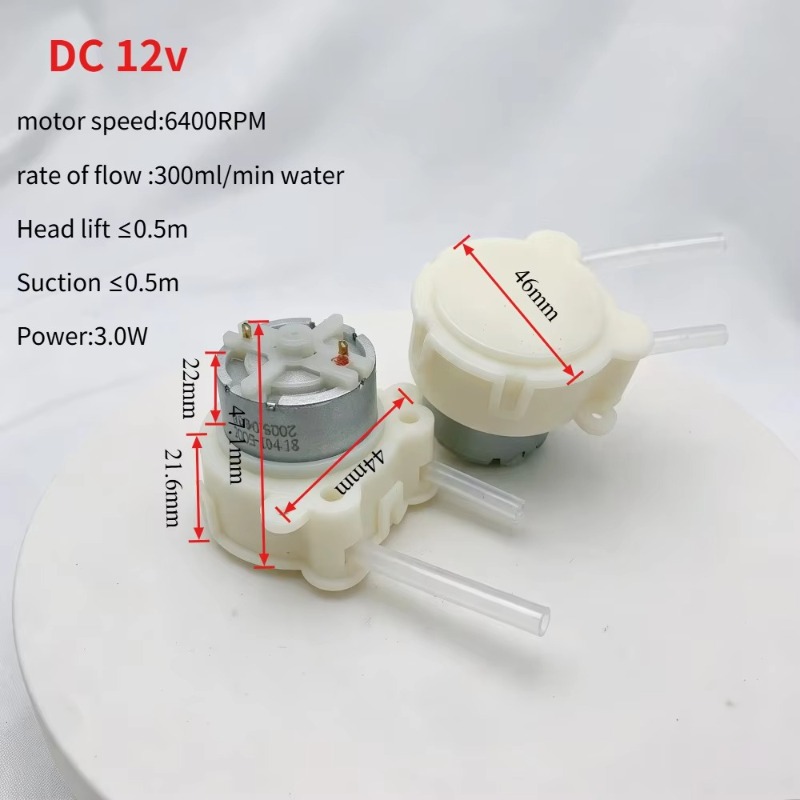 Mikro-Peristaltikpumpe DC 12V  – Mini Peristaltic Pump 12V Bewertung und Preis